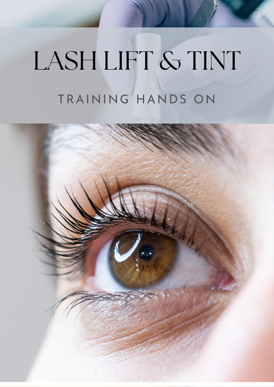 LASH LIFT AND TINT COURSE  Hands On - In Person 09/01/25