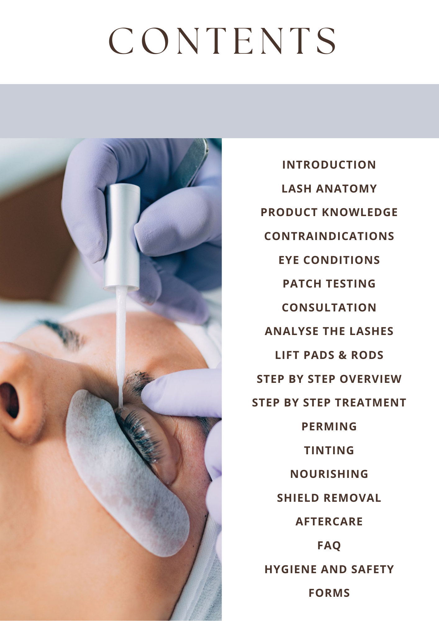 LASH LIFT AND TINT COURSE  Hands On - In Person 05/05/25