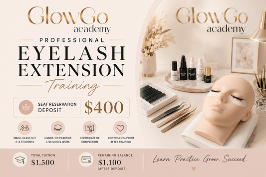 EYELASH EXTENSION TRAINING – Seat Reservation Deposit