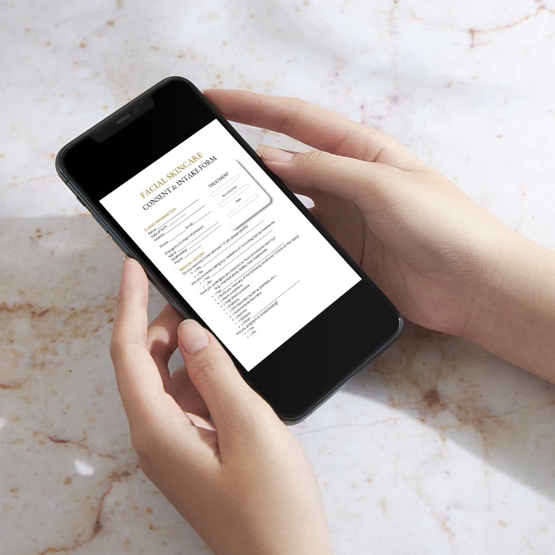 BROW LAMINATION DIGITAL CONSENT FORMS